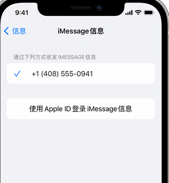 天镇apple维修iPhone上无法正常发送iMessage信息