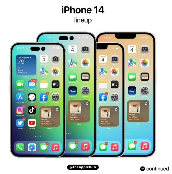 天镇苹果14维修分享iPhone 14全家福 