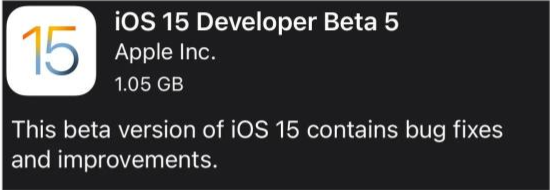 天镇苹果手机维修分享如何升级到iOS15.0 beta5 