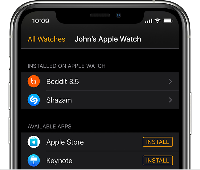 天镇苹果手机维修分享如何在 Apple Watch 上下载应用 