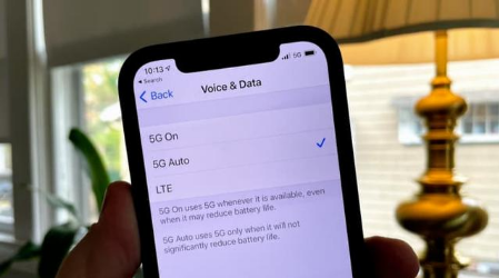 天镇苹果手机维修分享iPhone 12如何打开或关闭5G网络 