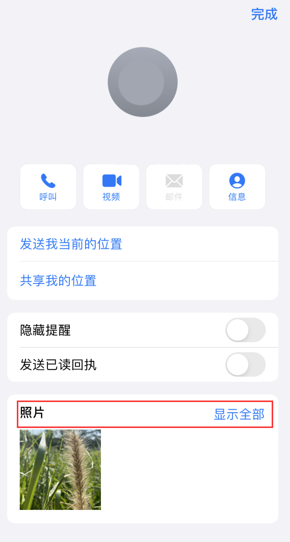 天镇苹果手机维修分享如何快速查找 iMessage 信息中的图片等附件 